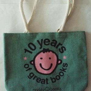 PRIDDY BOOKS  of London Great BOOK Tote Bag 12 x 14